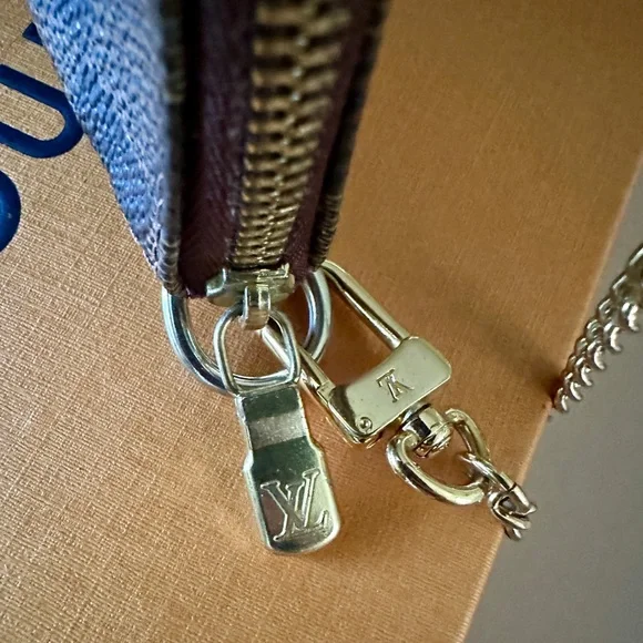 Louis Vuitton Damier Ebene Trunks & Bags mini pochette FULL INCLUSION - Picture 7 of 12